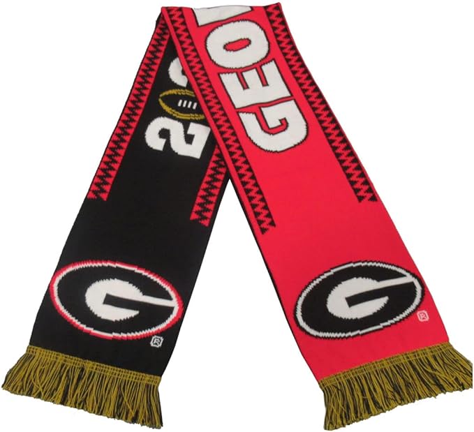 Georgia shop bulldog scarf