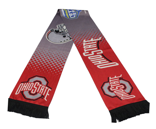 Official 2025 College Football Playoff COTTON BOWL Matchup Ohio State vs Texas Printed Scarf 1-10-25, LLC